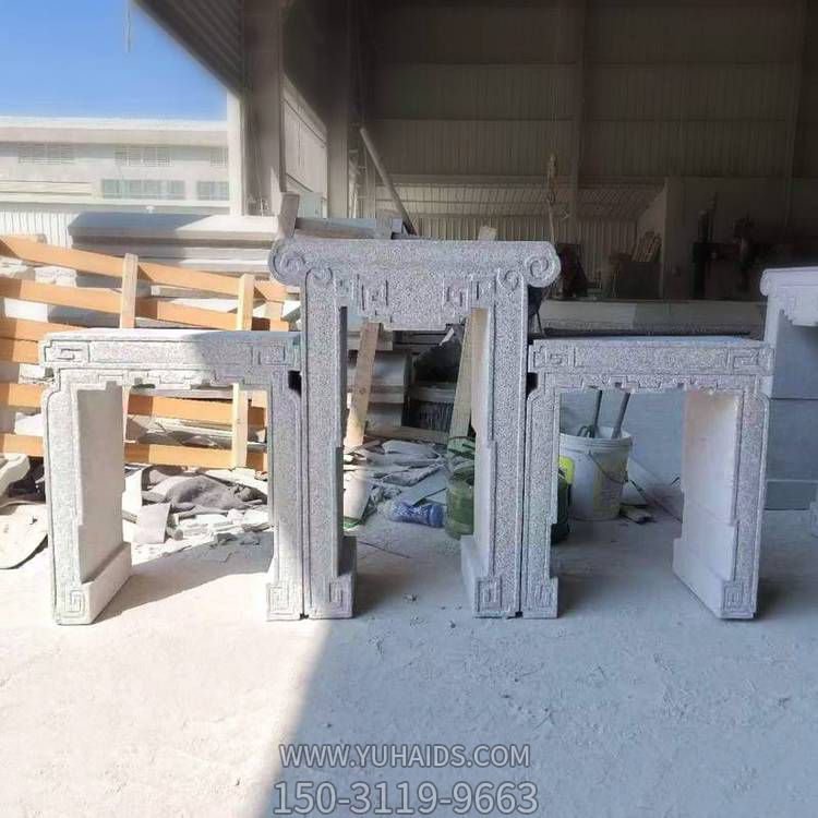 创意石雕凳子，公园庭院石材摆件博鱼网页版