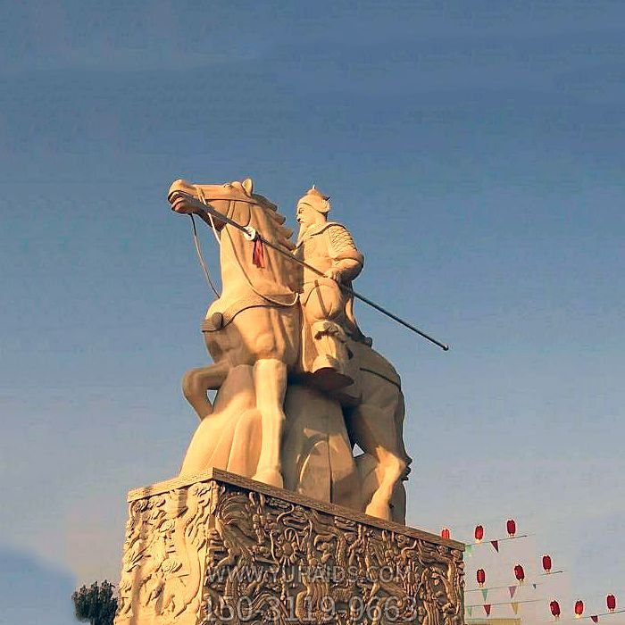 唐代石雕名将著名军事家郭子仪骑马博鱼网页版
