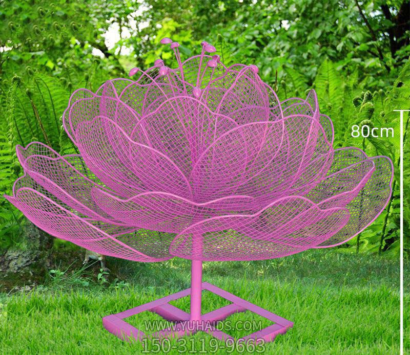 不锈钢镂空粉色花朵博鱼网页版