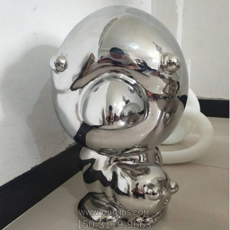 镜面不锈钢抽象动物景观博鱼网页版