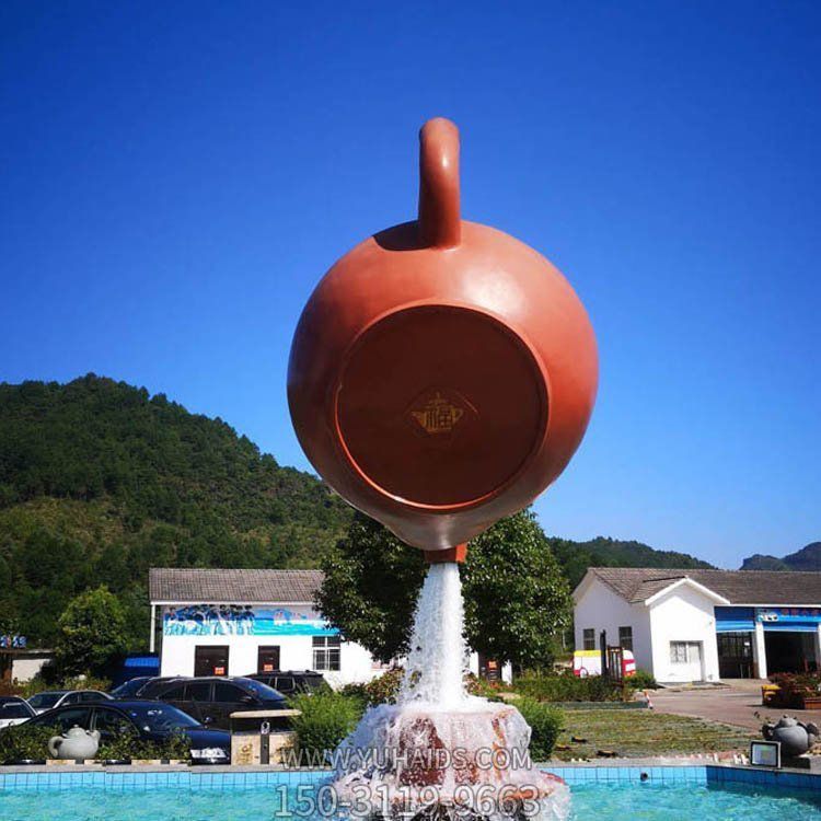 旅游景点水池摆放玻璃钢流水天壶博鱼网页版