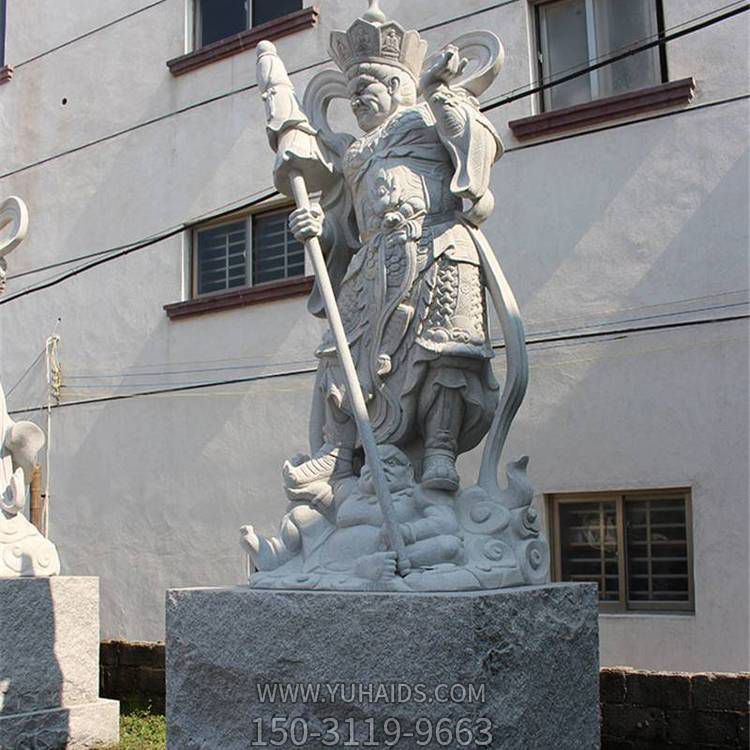 宗教寺庙供奉佛像大型石雕四大天王博鱼网页版