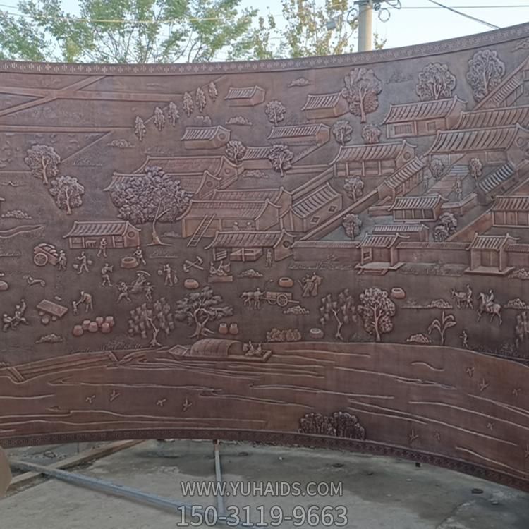 园林景区大型铜浮雕壁画博鱼网页版