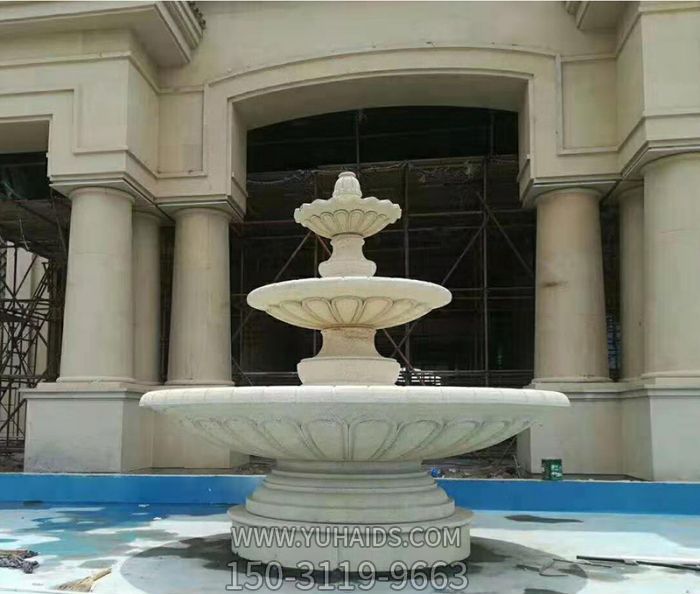 饭店户外水景观多层喷泉石雕博鱼网页版