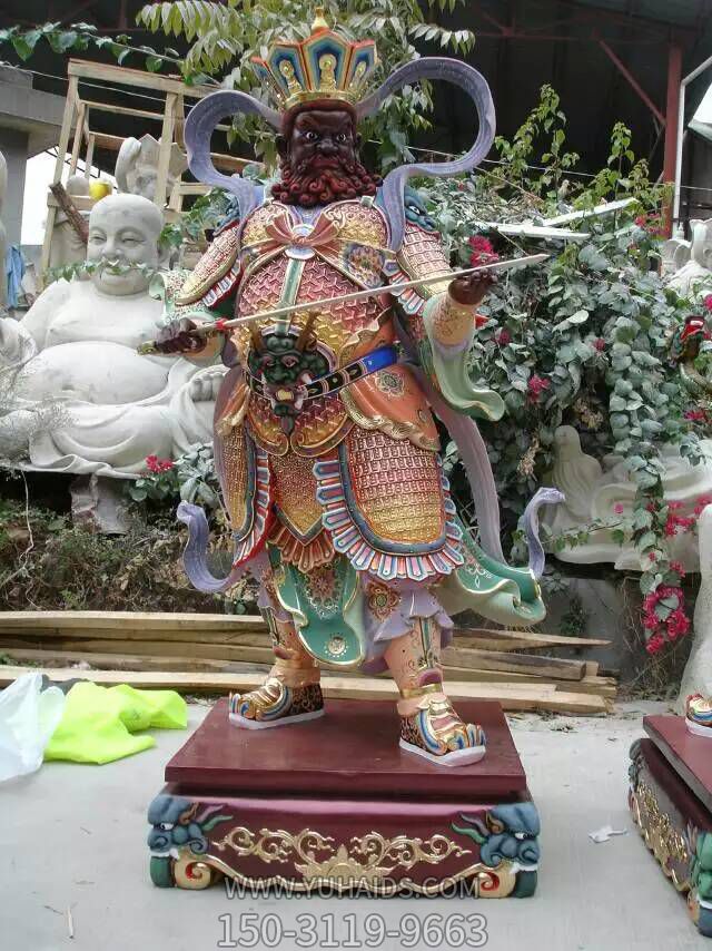 户外景区大型玻璃钢彩绘天王博鱼网页版