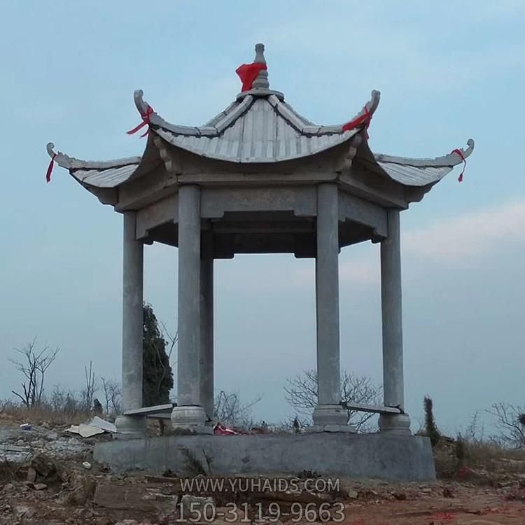 大理石石雕园林景观中式凉亭博鱼网页版