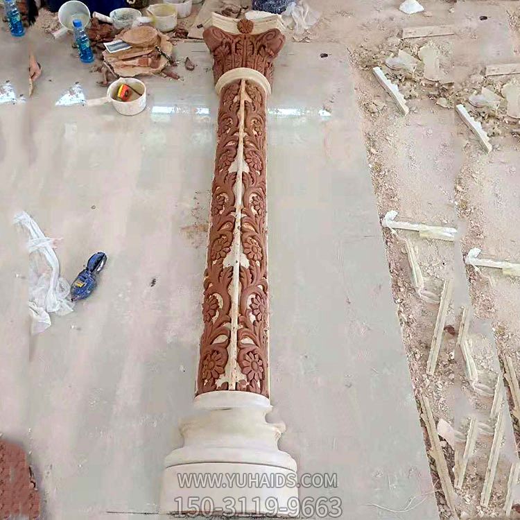 欧式泥雕玻璃钢装饰罗马柱博鱼网页版