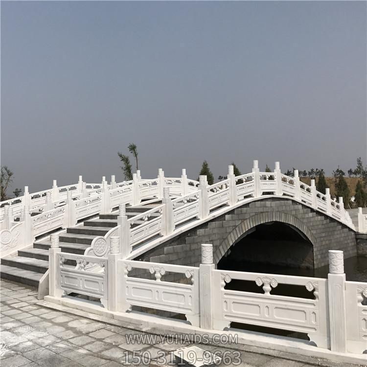汉白玉大理石河道围栏升旗台杆栏板博鱼网页版