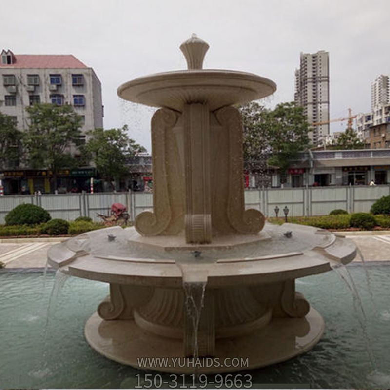 售楼部摆放简约欧式喷泉博鱼网页版