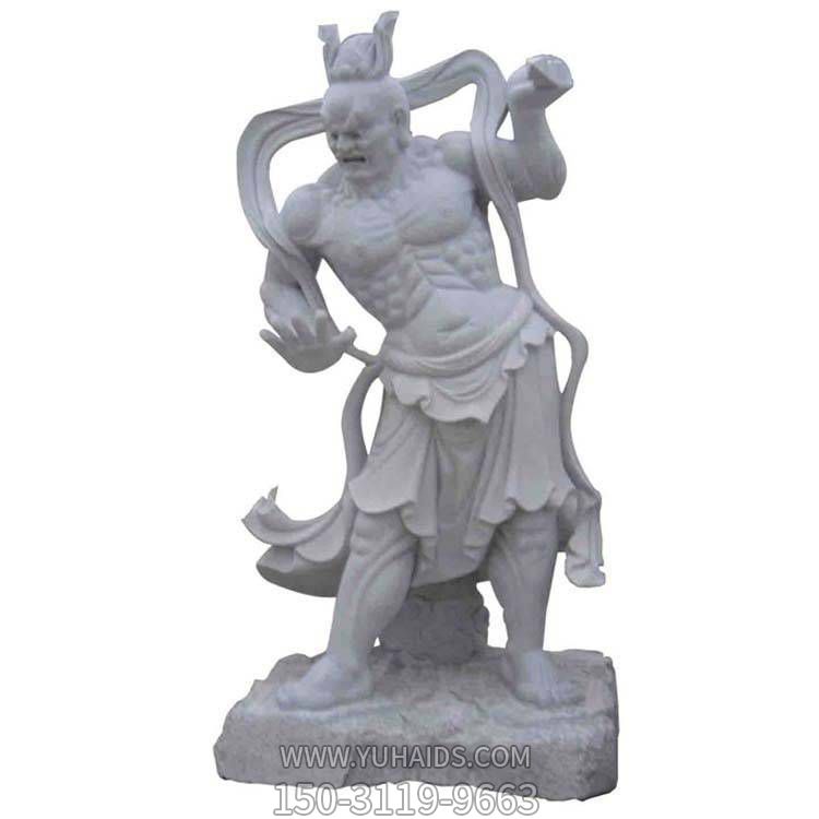 大型大理石石雕寺庙哼哈二将博鱼网页版
