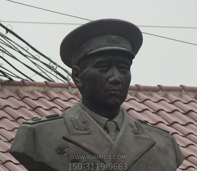 景区户外铜雕伟人开国十大元帅博鱼网页版