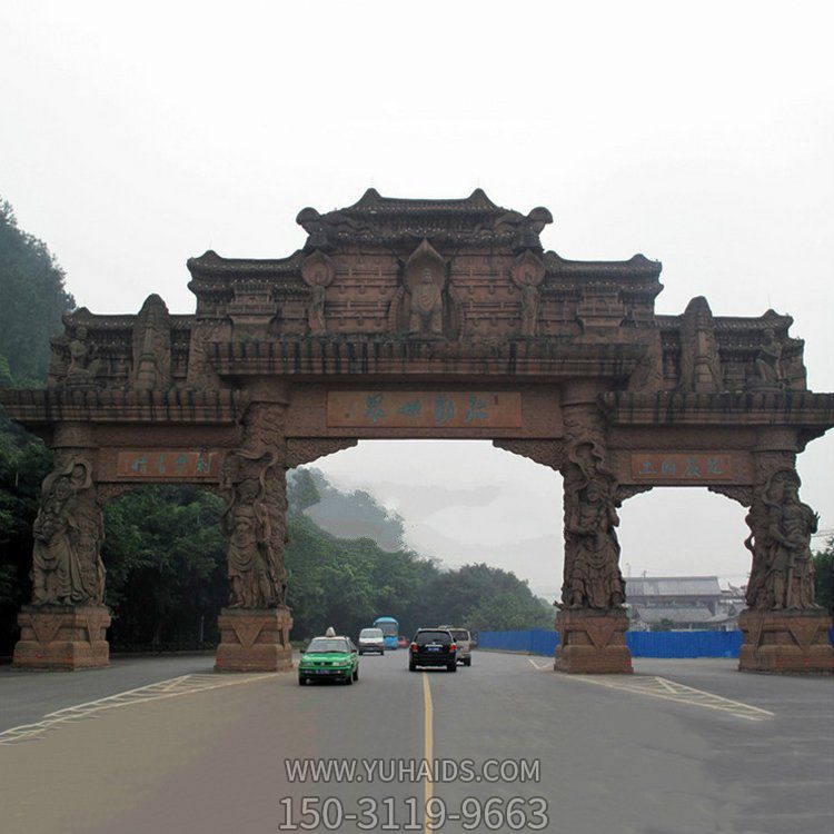 石雕中式大理石石牌坊博鱼网页版