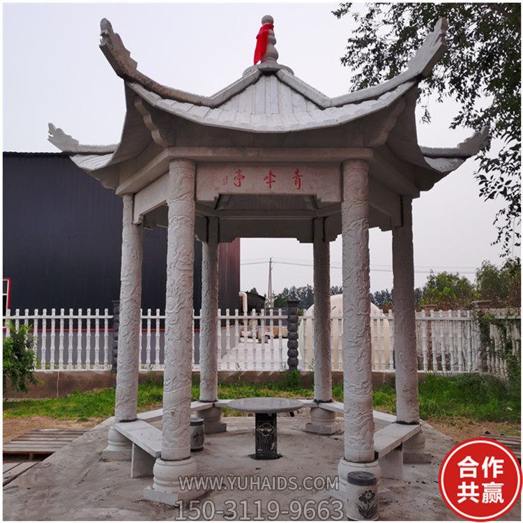 大理石石雕景观户外公园凉亭博鱼网页版