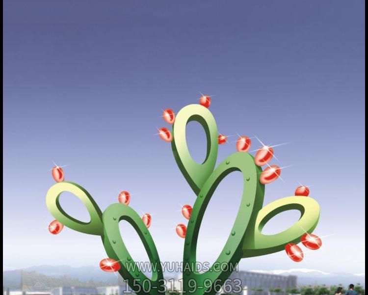 景区广场景观不锈钢仙人掌博鱼网页版