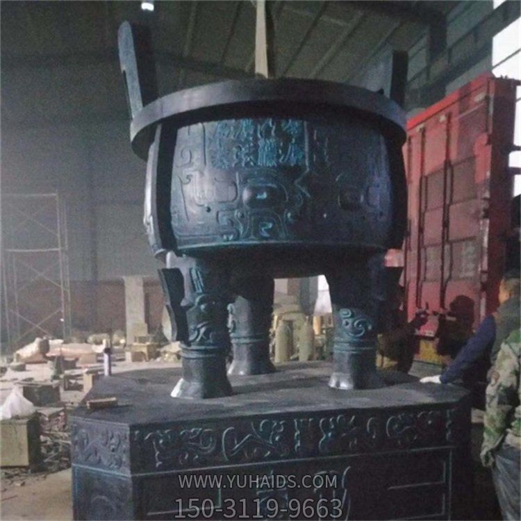 户外园林仿古青铜器圆鼎博鱼网页版