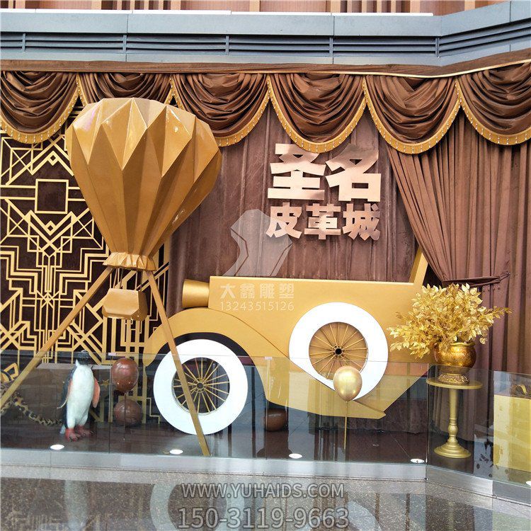 玻璃钢商业广场摆放卡通博鱼网页版