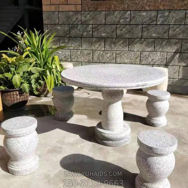 园林建设摆件大理石石雕石桌石椅博鱼网页版