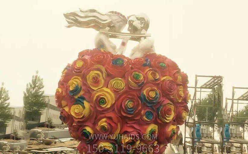 不公园户外锈钢婚庆爱心情侣博鱼网页版