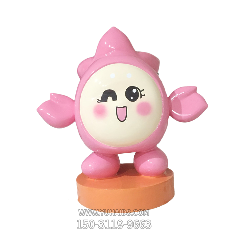 玻璃钢卡通萌仔，可爱商超美陈装饰摆件博鱼网页版