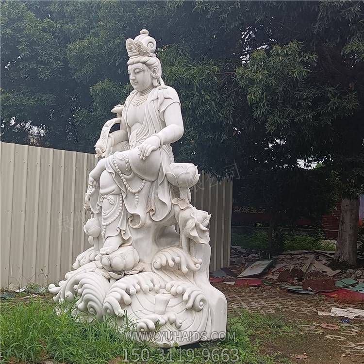 大理石石雕园林供奉菩萨雕像博鱼网页版