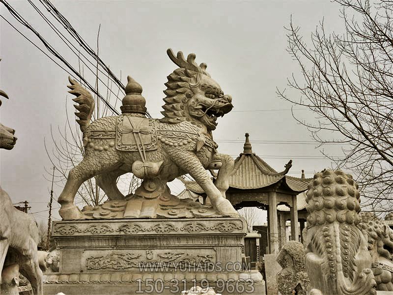 石雕庭院广场大型户外动物景观神兽貔貅博鱼网页版