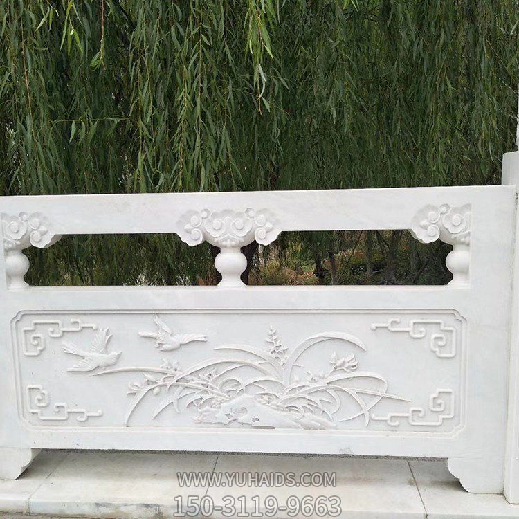 户外河道大理石石雕栏杆栏板博鱼网页版