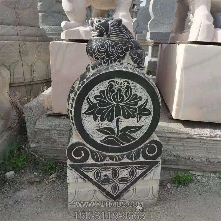 青石石雕户外园林抱鼓石博鱼网页版