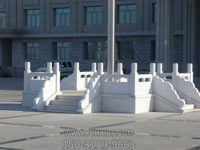 园林景观拱桥汉白玉防护石栏杆博鱼网页版