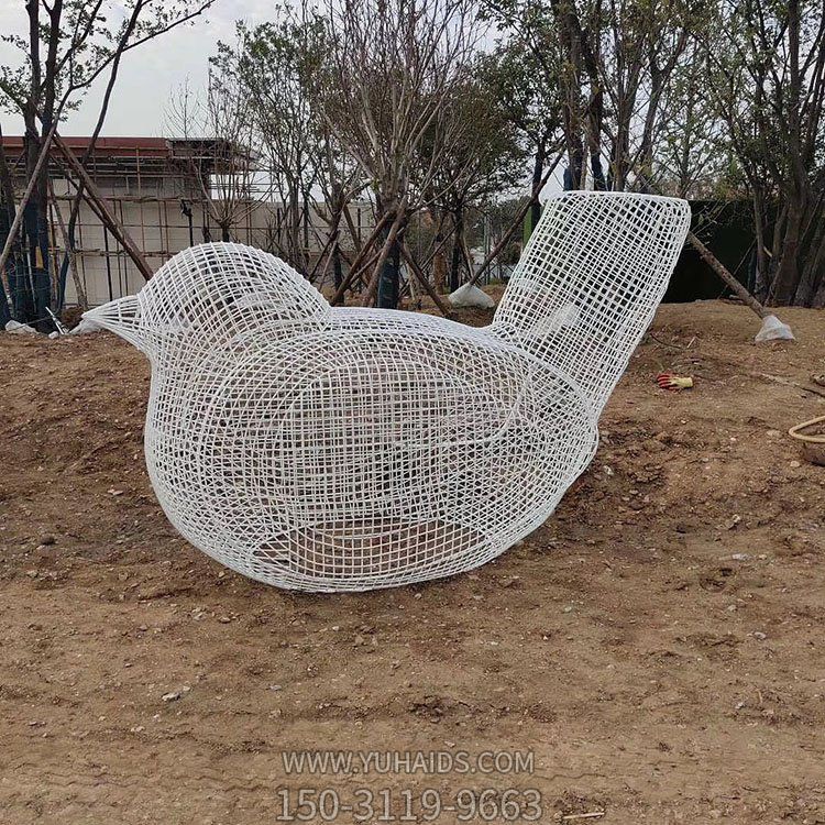 铁艺网格小鸟博鱼网页版摆件