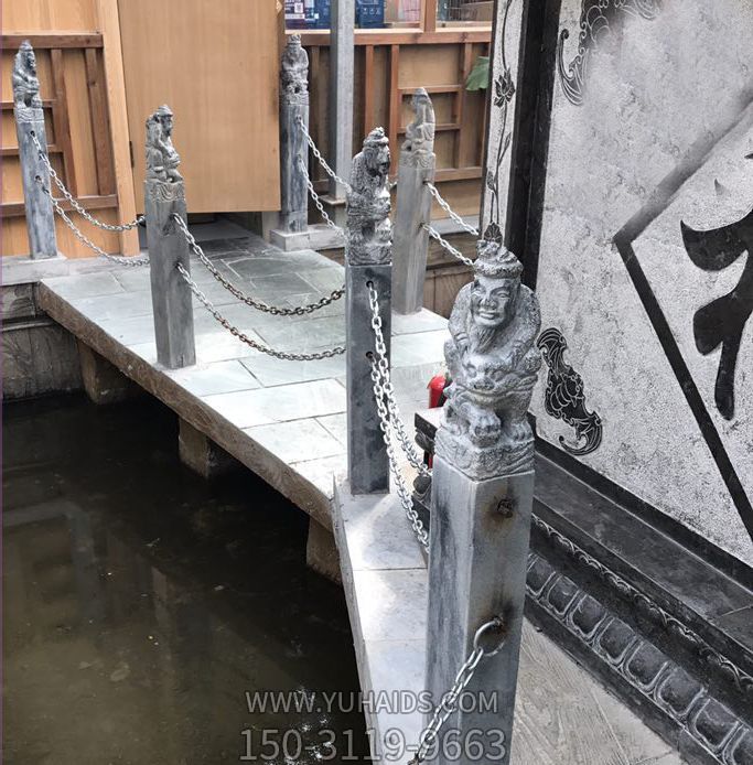 园林装饰石桥拴马柱栏杆博鱼网页版