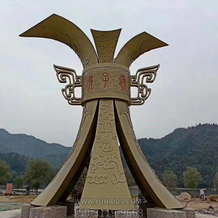 大型不锈钢户外广场景观摆件博鱼网页版