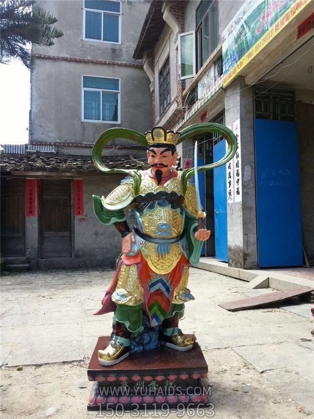 执金刚玻璃钢彩绘32应身神像博鱼网页版