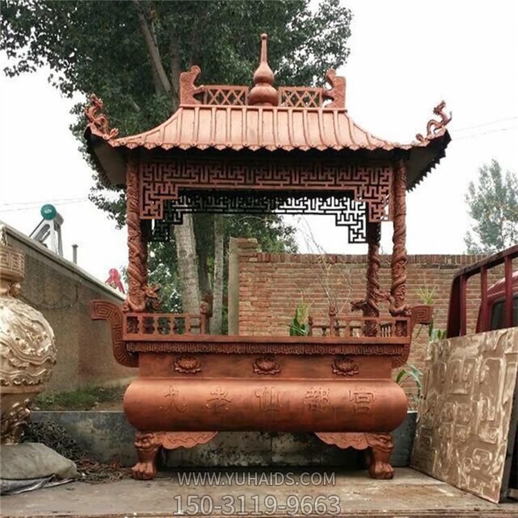 铜雕寺庙香炉博鱼网页版