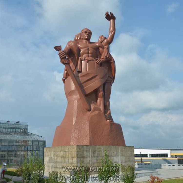 广场大型不锈钢创意人物景观博鱼网页版