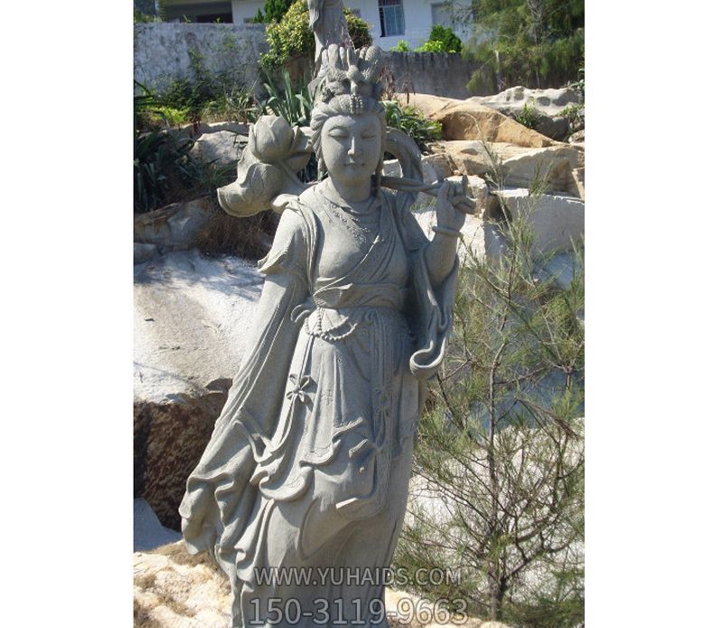 景区何大理石石雕大型户外景观何仙姑博鱼网页版