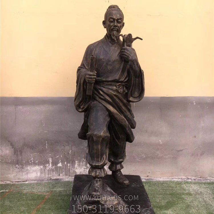 古代人物景观玻璃钢仿铜公园户外博鱼网页版