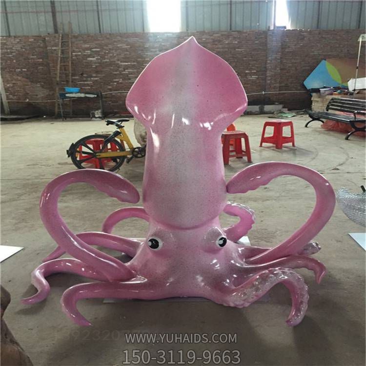 园林摆放玻璃钢卡通章鱼博鱼网页版