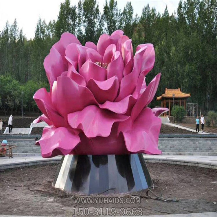 不锈钢广场花朵博鱼网页版