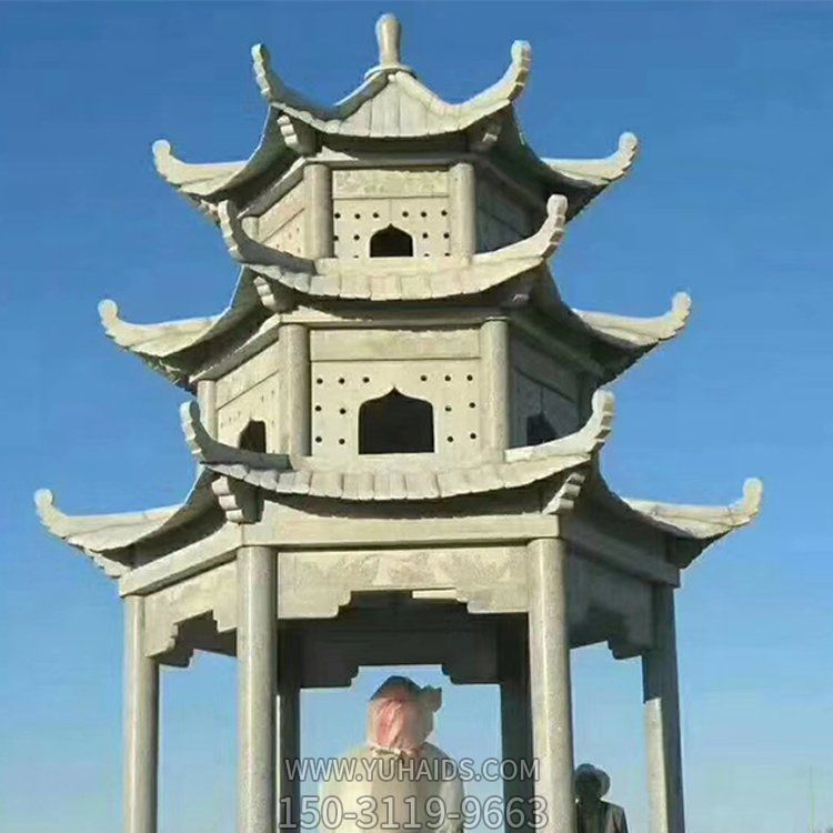 大理石石雕户外园林景观凉亭博鱼网页版