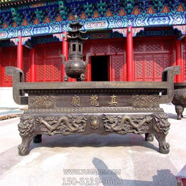 寺庙大型铜雕祈福香炉博鱼网页版