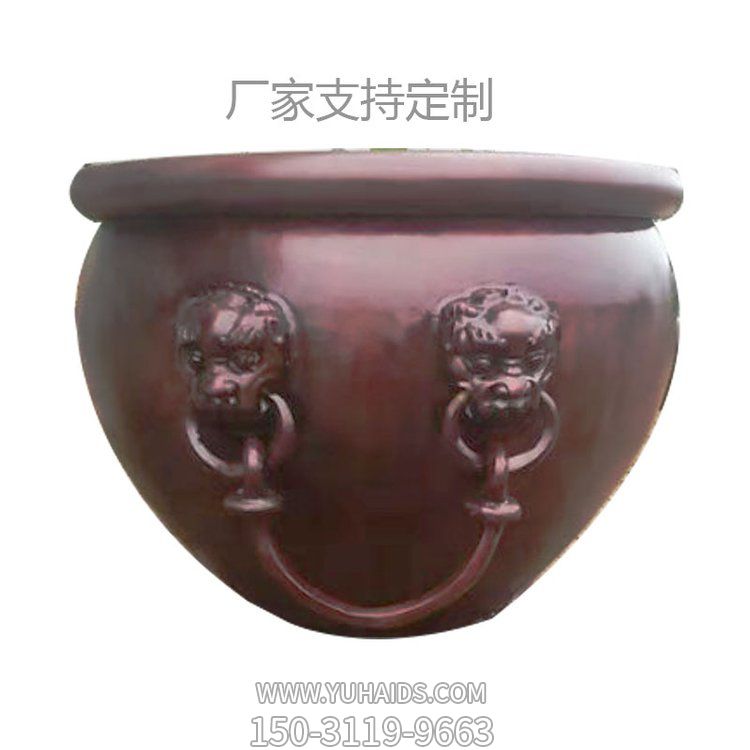 厂家定制玻璃钢仿铜景观缸博鱼网页版