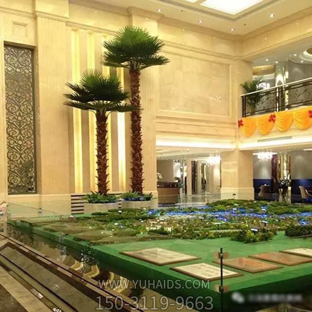 房地产景区室内树脂仿真椰子树摆件博鱼网页版