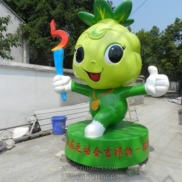 景区创意玻璃钢卡通创意吉祥物博鱼网页版