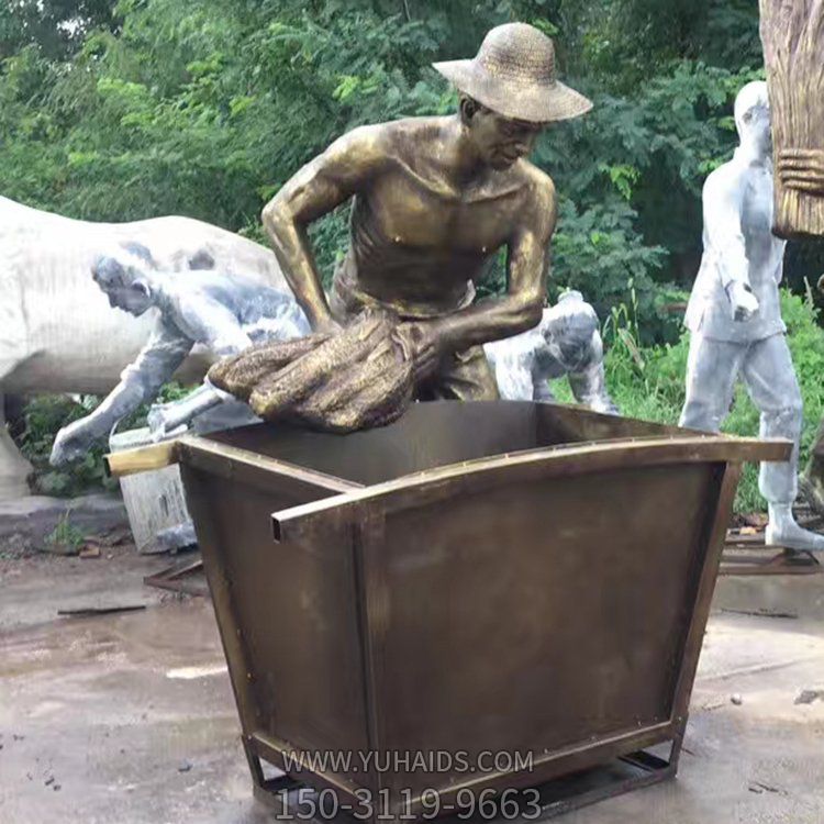 农耕园林景观人物摆件博鱼网页版