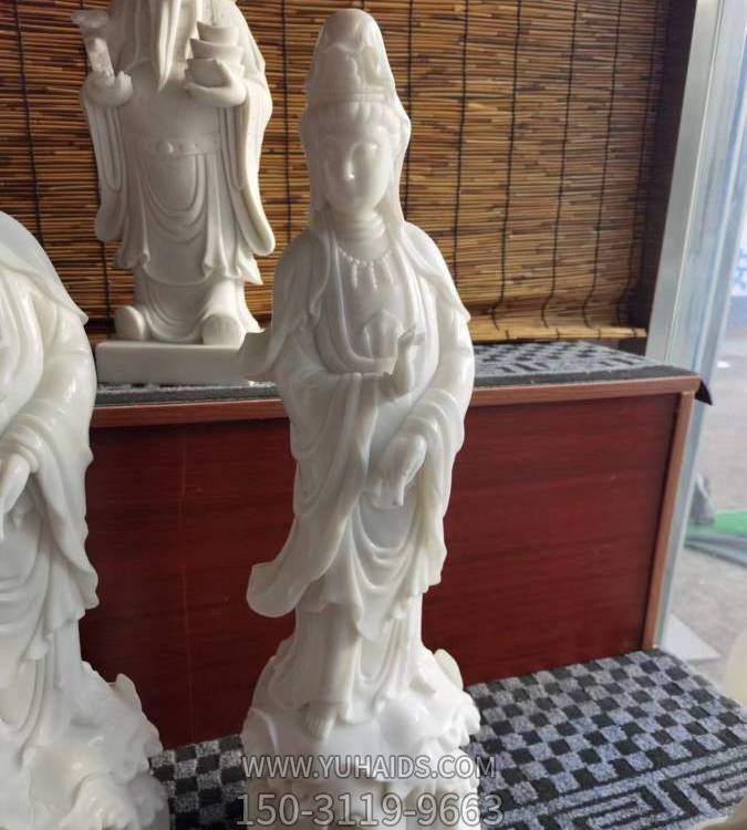汉白玉石雕家居家用观世音博鱼网页版