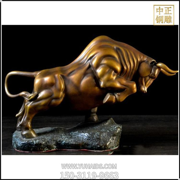 广场公园商业街铜牛摆件铸造 抬头铜牛博鱼网页版 