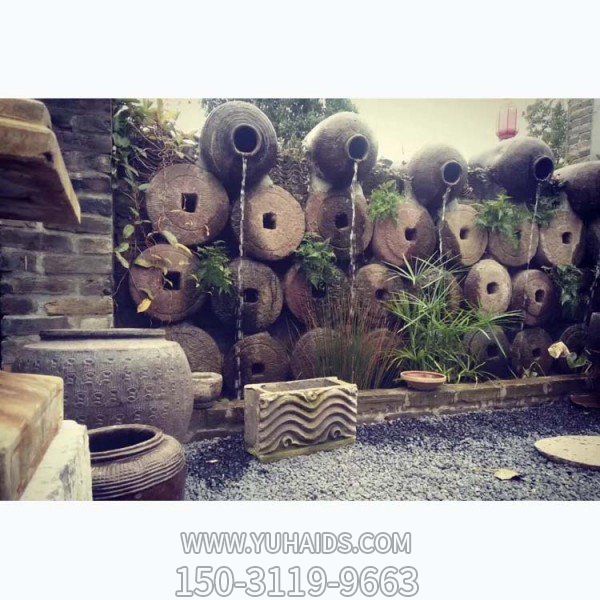 庭院创意流水景观缸博鱼网页版