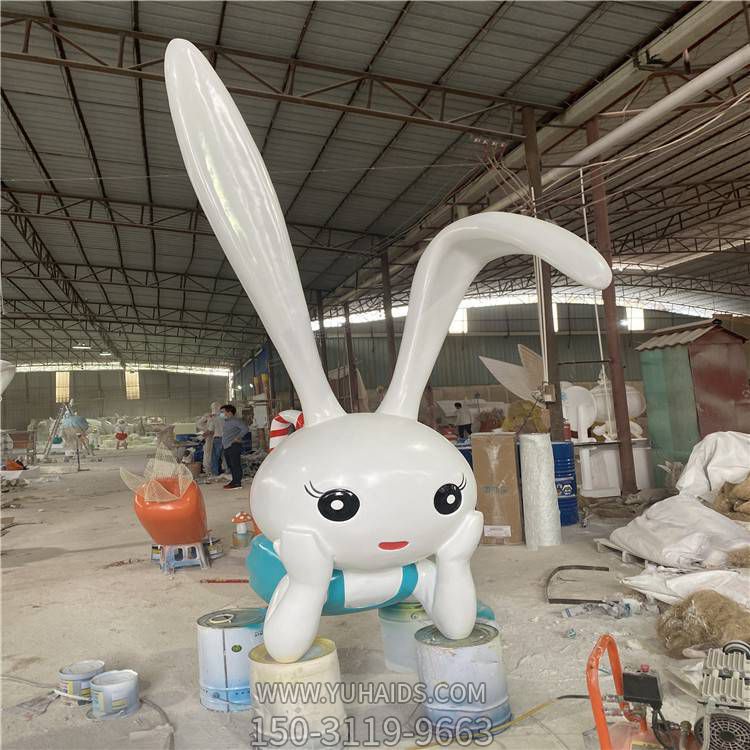 玻璃钢卡通创意兔子博鱼网页版