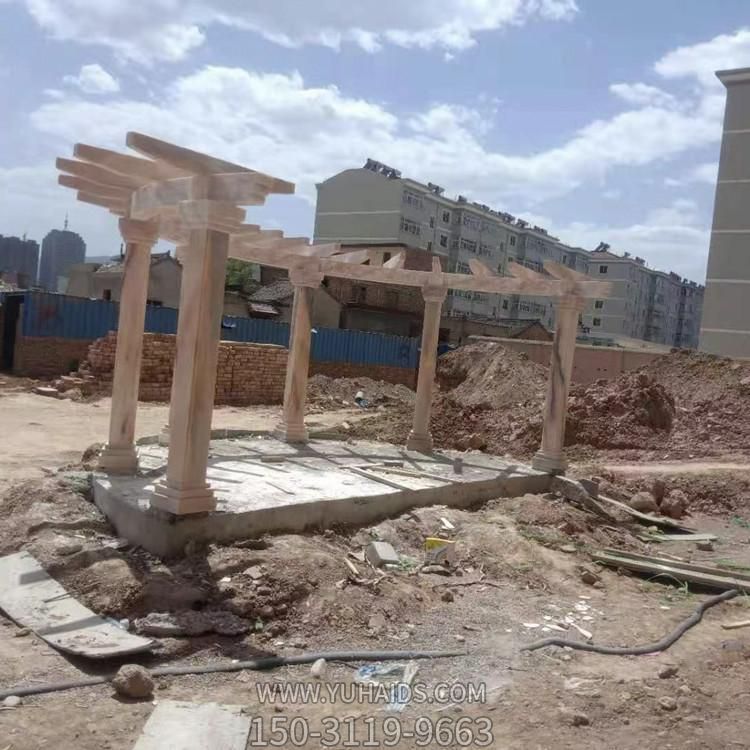 别墅公园户外大理石凉亭走廊花架博鱼网页版