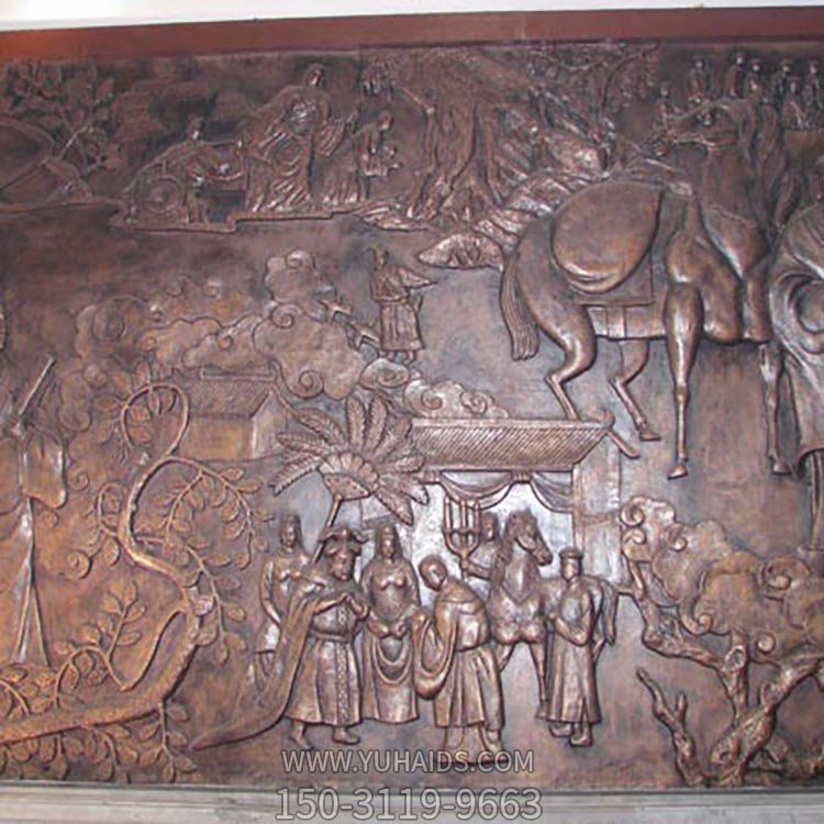 室内园林铜浮雕壁画博鱼网页版